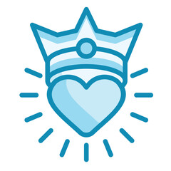 Crowned Heart Icon