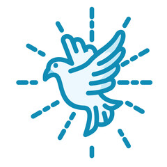 Holy Spirit Dove Icon