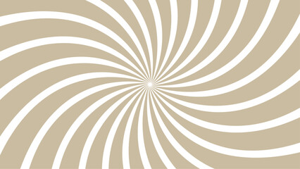 Brown rays background. retro vintage sun rays. Vector illustration.