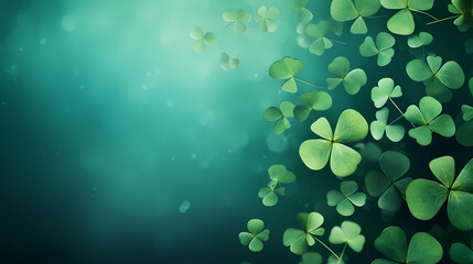 St. Patrick's Day background - obrazy, fototapety, plakaty
