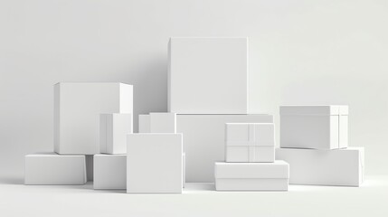 Set of White Box