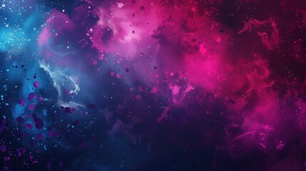 Fototapeta premium Purple and Blue Paint Splash Rough Wallpaper Texture