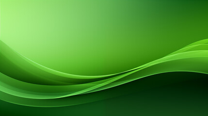 Obraz premium Abstract green background. green wide banner background