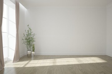 Fototapeta premium Modern interior design. 3D illustration