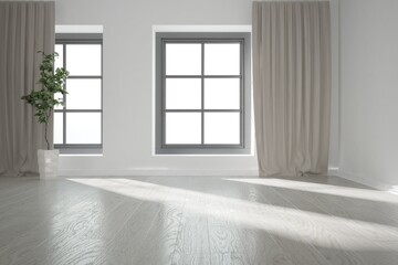 Fototapeta premium Modern interior design. 3D illustration