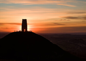 Glastonbury Tor - Sunset
