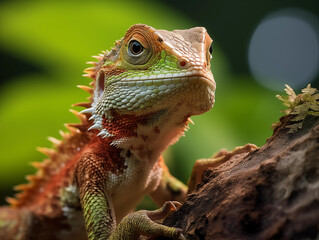 lizard on the tree