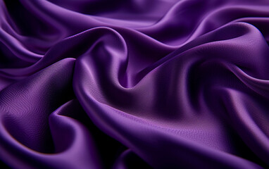 Obraz premium Close Up View of Purple Fabric