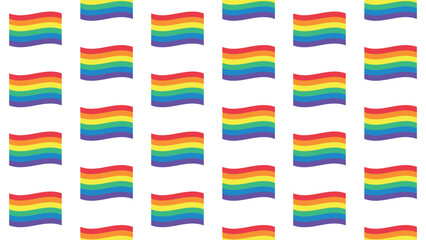 LGBTQ Seamless pattern, an Endless texture for a wallpaper or an web page background, texture. Colorful cute background with hearts / "PRIDE" / Stars / Rainbows / " LOVE "or LGBTQ flag
