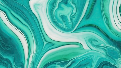 Grass Green and Turquoise marble textured background