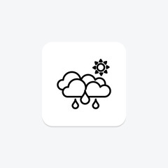 Weather Patterns icon, weather, patterns, icon, atmospheric line icon, editable vector icon, pixel perfect, illustrator ai file