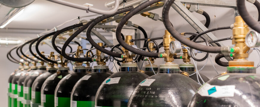 CO2 L&ouml;schanlage f&uuml;r ein Rechenzentrum