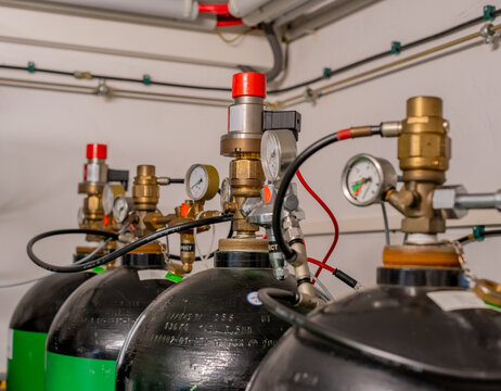 CO2 L&ouml;schanlage f&uuml;r ein Rechenzentrum