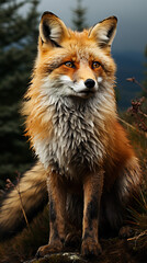 red fox vulpes
