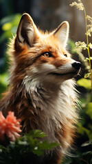 red fox vulpes