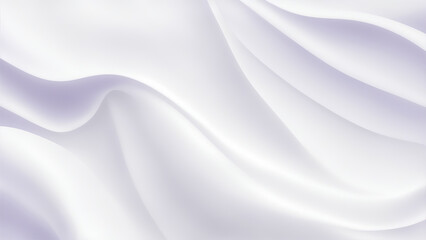 White Soft pastel shiny satin silk swirl wave background