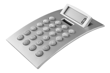 Rechner und und Hintergrund transparent PNG cut out