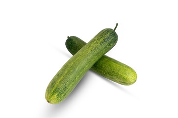 Fresh green cucumber vegetable diet