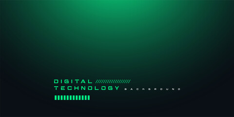 Technology digital futuristic internet network connection black green background, dark abstract cyber information communication, Ai big data science, innovation future tech line illustration vector 3d