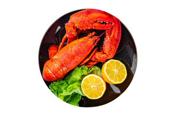 lobster seafood tasty eating cooking appetizer meal food snack on the table copy space food background rustic top view