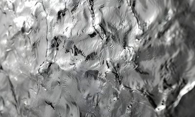 a close up of a silver textured wall in