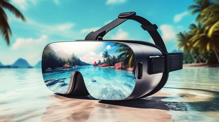 Virtual reality mockup generated by ai