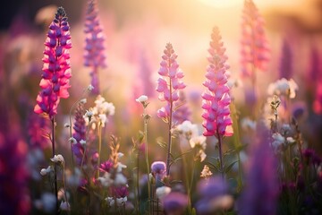 Obraz premium field of flowers. 