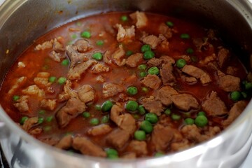 Stew with peas 01