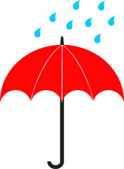 Obraz premium During the rainy season, don't forget to bring an umbrella