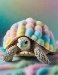Fluffy turtle