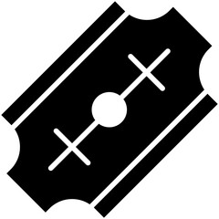 razor brush vector design.svg