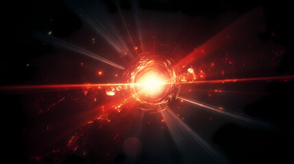 Space galaxy background, 3D illustration of nebulae in the universe