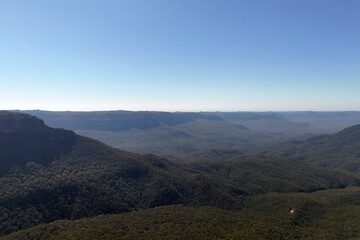 Jamison valley echo point, Blue Mountains. new south wales, Australia