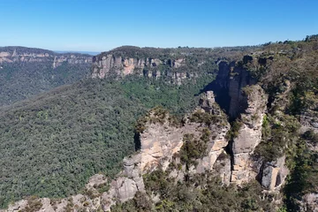 Fototapete Three Sisters Three Sisters are an unusual rock formation in the Blue Mountains 