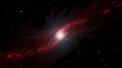 Fototapeta premium Space galaxy background, 3D illustration of nebulae in the universe