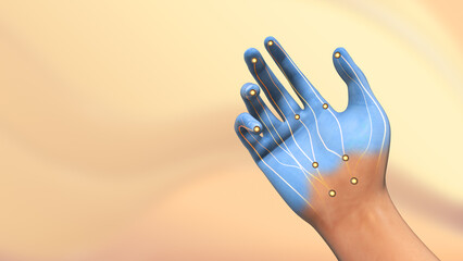 Tingling nerve damage medical animation