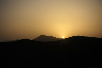 Sonnenuntergang auf Lanzarote