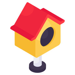 Premium download icon of birdhouse 
