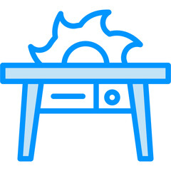 Table Saw vector design icon.svg