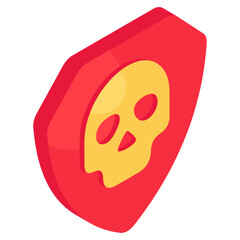 An icon design of hacking security 