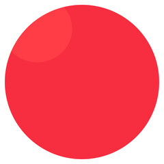 An icon design of yoga ball