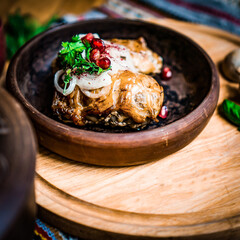 Arabic Cuisine: Middle Eastern traditional lunch. It's also Ramadan 