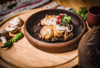 Arabic Cuisine: Middle Eastern traditional lunch. It's also Ramadan 
