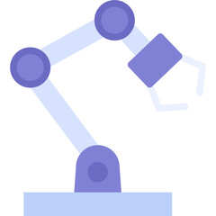 Robotic Arm vector design icon.svg