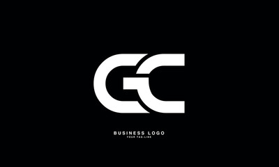 GC. CG. G. C. Abstract Letters Logo Monogram