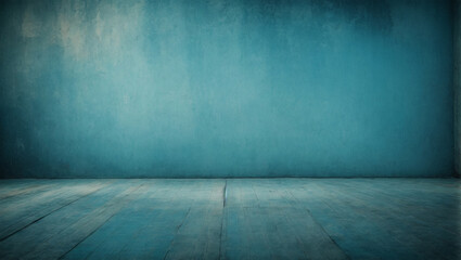 Worn blue background for graphic composition