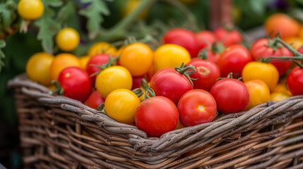 Basket of tomatoes