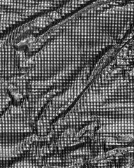 Obraz premium Metallic silver grid modern texture background luxury fashion design