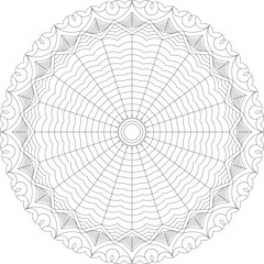 Obraz premium Vector Mandala Coloring Pages & Books