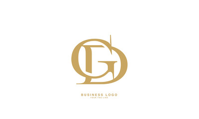 GD, DG, G, D, Abstract Letters Logo Monogram